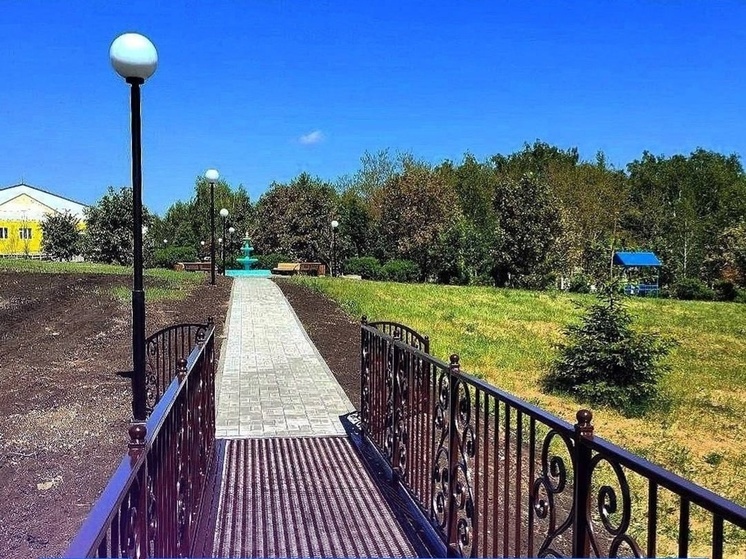 В селе Богородское Белгородской области благоустроили парк