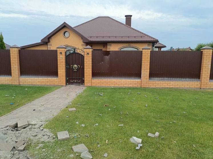 В Белгородском районе упал и взорвался беспилотник самолетного типа