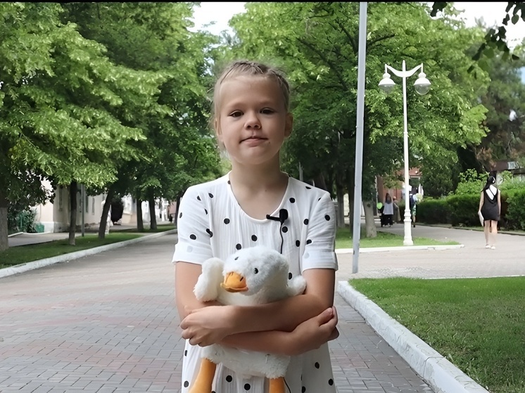 Восьмилетняя жительница Геленджика поздравила ребят Татарстана с Международным днем защиты детей