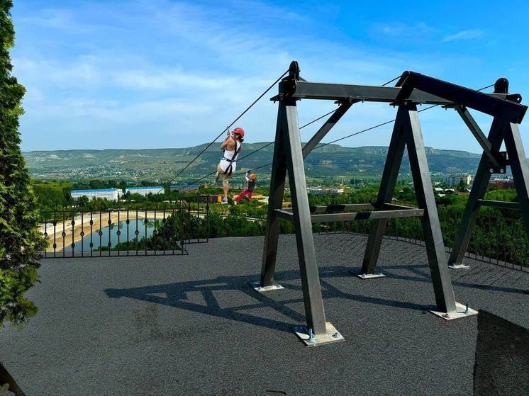 В Кисловодске установят 750-метровый зиплайн над водной гладью