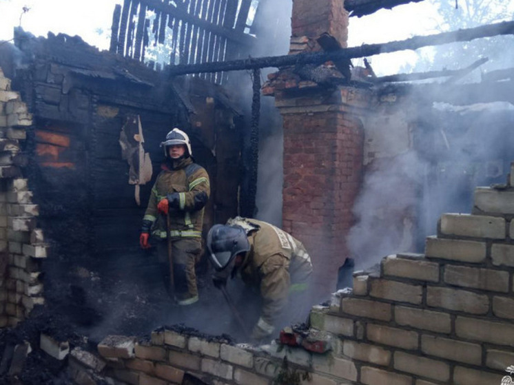 В Красноармейске ночной пожар унес жизнь мужчины