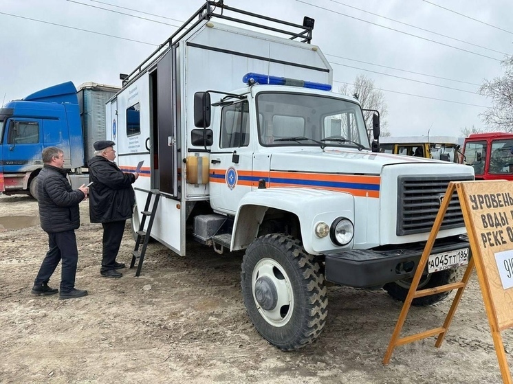 В Нижневартовске установили два поста на случай паводка