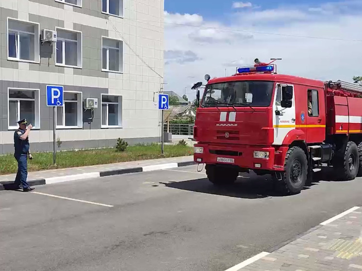 В Раздольном пожарные провели учения в районной больнице