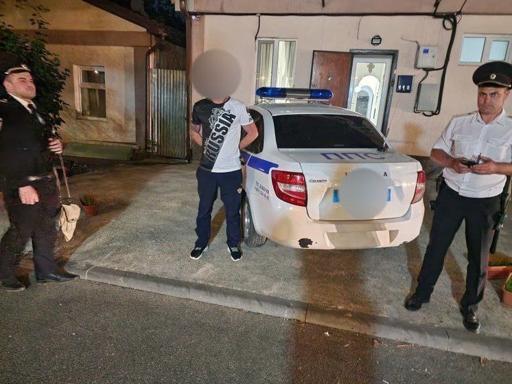 В Анапе задержали подозреваемого в нападении на полицейского