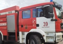 На территории строящейся школы на Шкиперском протоке произошел пожар. С огнем борются силами одного пожарного расчета и двух машин МЧС, сообщили в петербургском управлении ведомства.