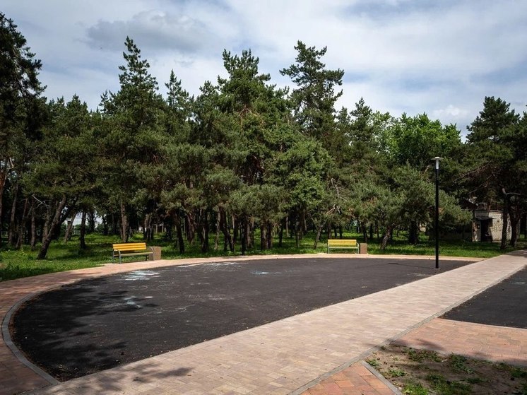 В Курске благоустройство сквера «Спортивный» завершат в 2024 году