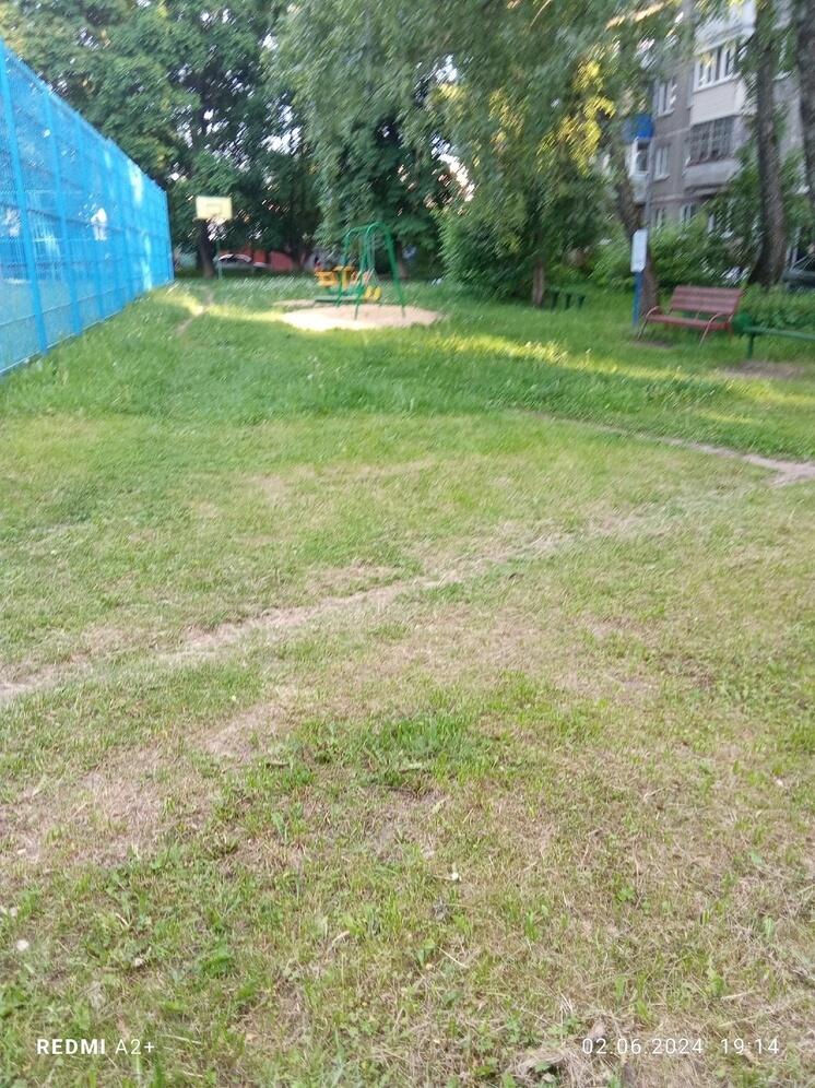 В Орле три управляющие компании не справляются с содержанием двора