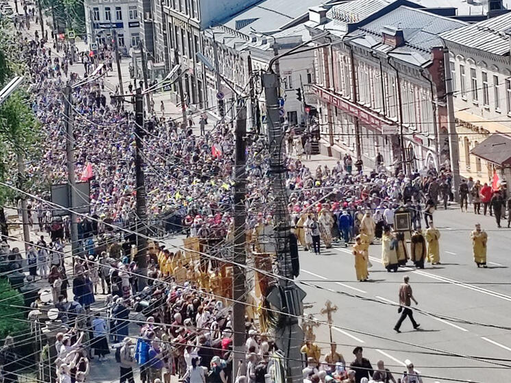 Паломники Великорецкого крестного хода отправились в путь