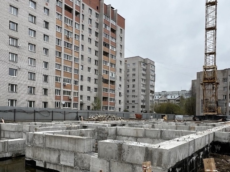 Стройка на улице Фрязиновской, 33в в Вологде велась с нарушениями