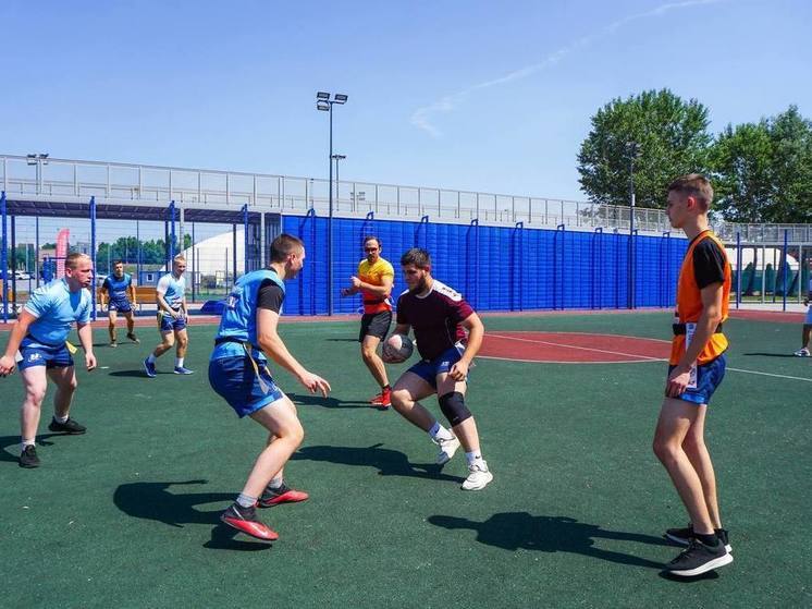 В спорткластере «Берега» Белгорода организовали первый турнир по тэг-регби