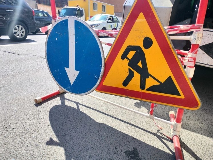 В Мурманске на неделю перекрыли движение по улице Свердлова