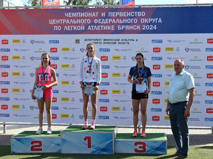 Орловские легкоатлеты завоевали 23 медали на чемпионате ЦФО