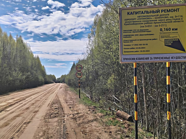 В Красноборском округе к началу осени отремонтируют мост через реку Нивку