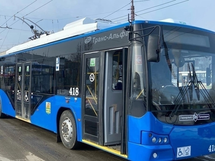 Еще пять новых троллейбусов выйдет на линии в Петрозаводске