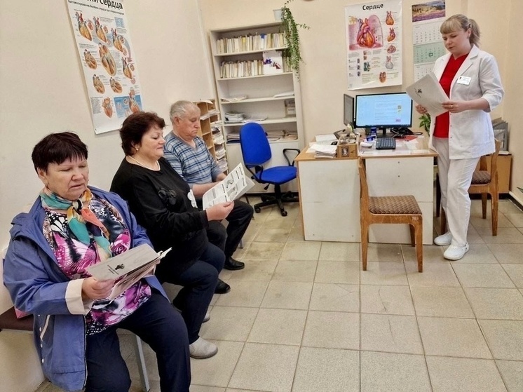 В Орловской области появилась школа для пациентов с хронической сердечной недостаточностью