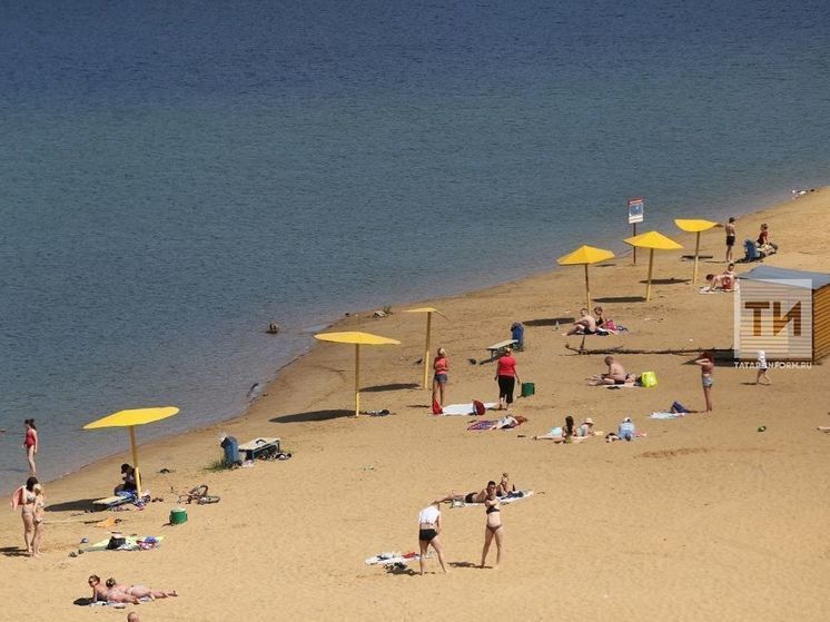 В Набережных Челнах для летнего отдыха оборудовали пять пляжей