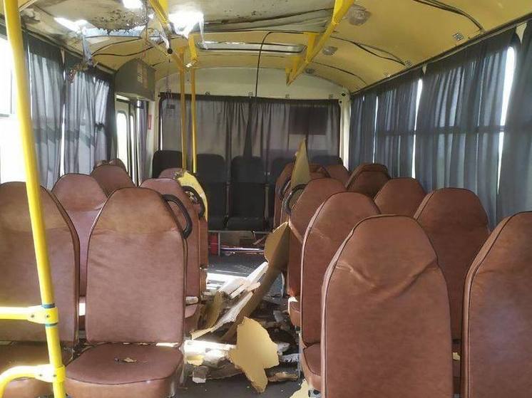 В Борисовском районе после атаки БПЛА пострадал водитель автобуса
