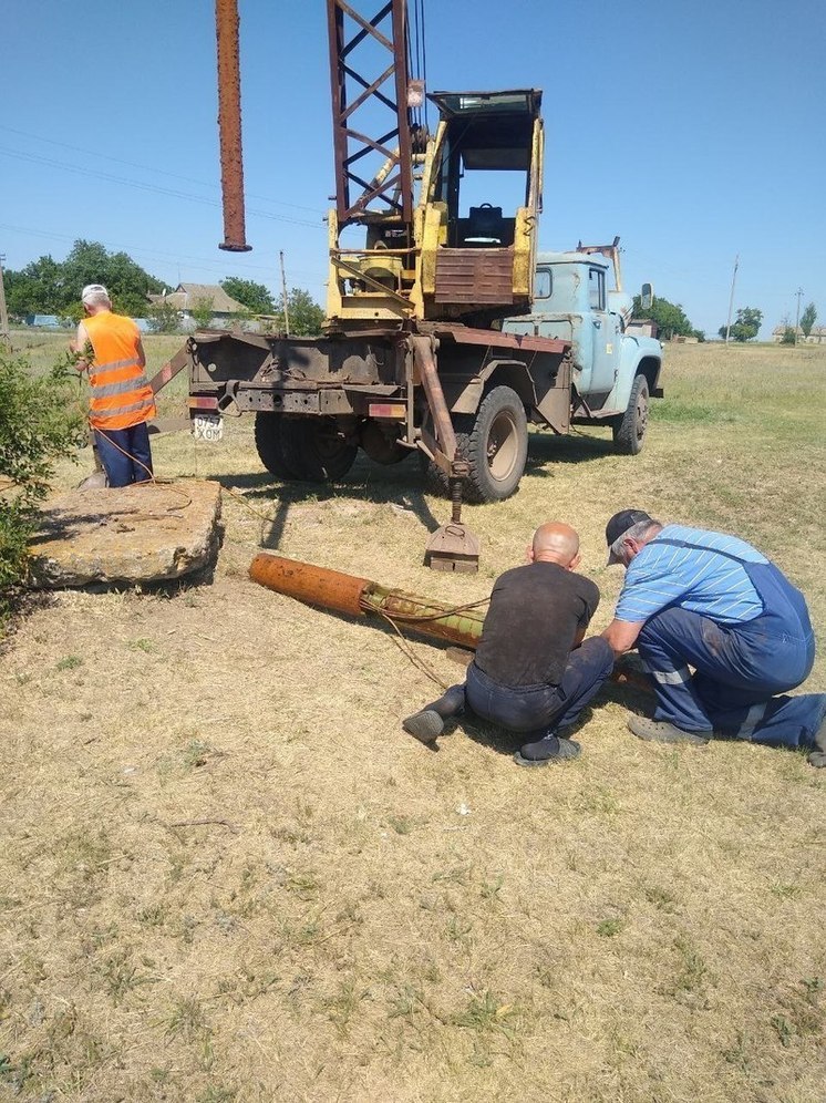 В Нижнесерогозском округе на Херсонщине отремонтировали насосы