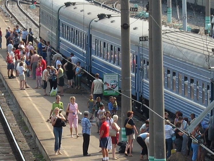 Электричка задымилась на станции МЦД в Химках