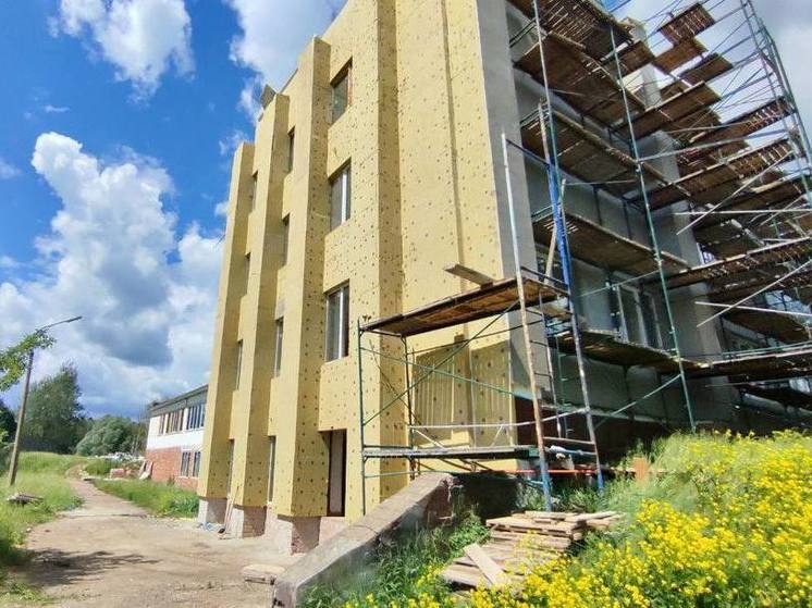 В селе Новая Ольховка капремонт школы завершат к 1 сентября