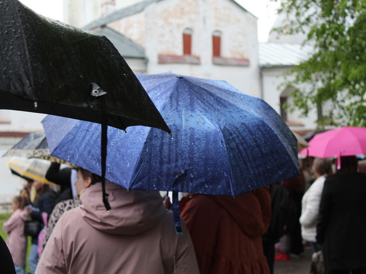 Почти месячная норма осадков выпала в Вологде: ливни продолжаются