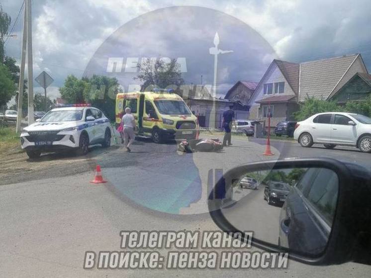 В Пензе произошло ДТП со скутером