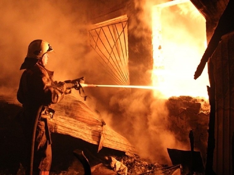 Сразу несколько частных домов полыхали минувшей ночью в Подмосковье