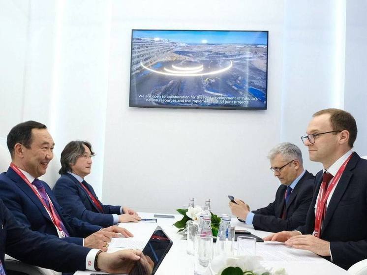 Глава Якутии встретился с руководителем Роснедра