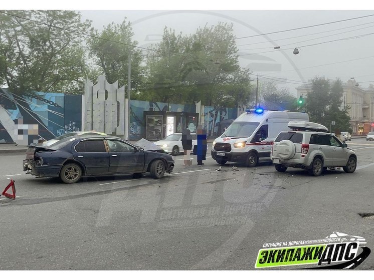 Во Владивостоке в ДТП пострадал пассажир