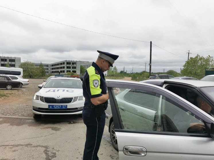 Авто изъяли у пьяного водителя в Комсомольске