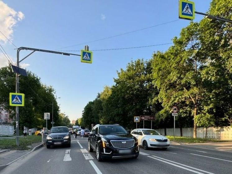 В Люберцах иномарка сбила 10-летнего ребенка на пешеходном переходе