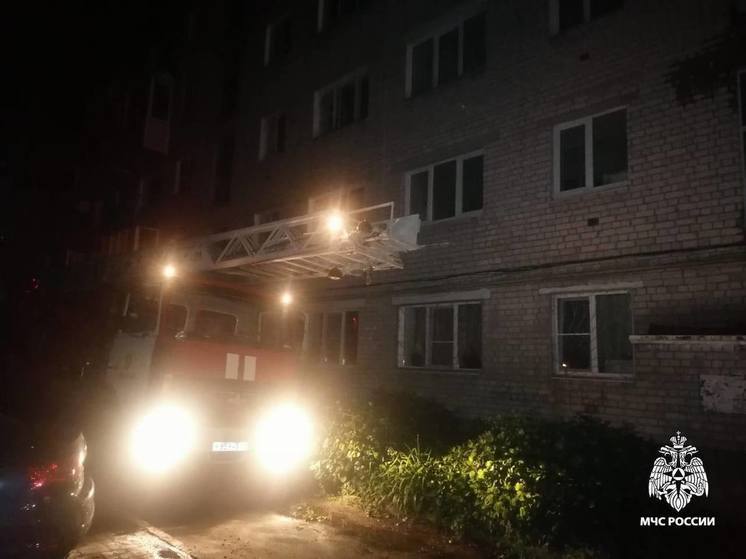 Серьезный пожар в Тверской области: 1 человек погиб и 19 эвакуировали