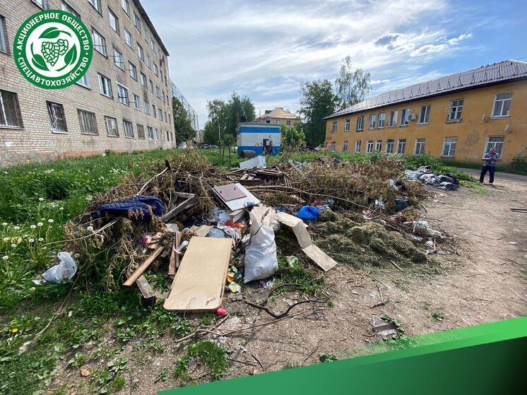 «СпецАТХ» ликвидировало очередную свалку в Смоленске