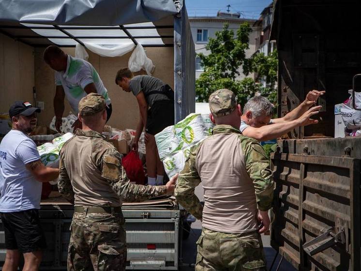 Курск направил помощь бойцам спецоперации
