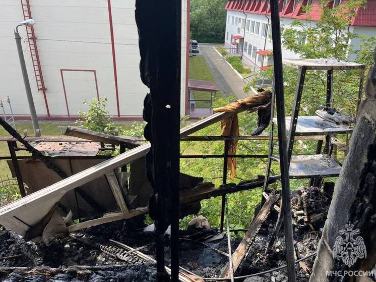 В Калининграде 8 июня ликвидирован пожар на улице Ангарской