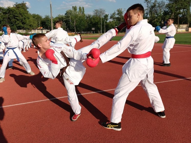 Тренер сборной Запорожской области по карате провёл открытую тренировку