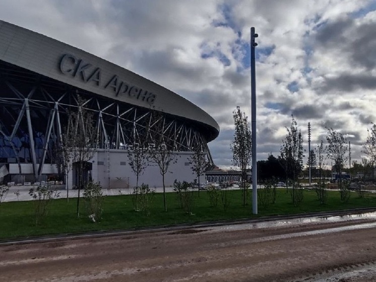В ночь на 9 июня в Петербурге горела «СКА Арена»