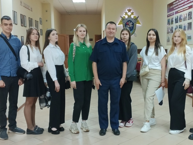 Орловские студенты на практике ознакомились с работой следователей