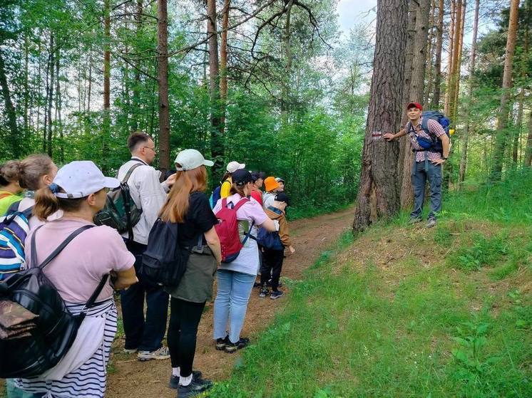 В Киришском районе открыли первую туристическую тропу