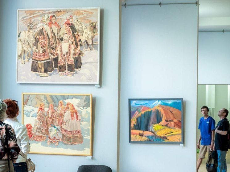 В Челябинск привезли 160 лучших работ российских художников