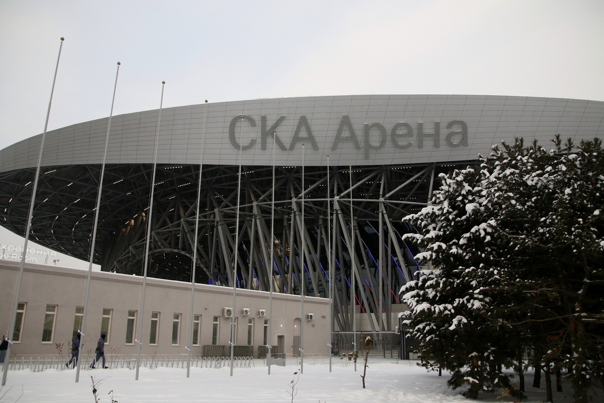 В СКА прокомментировали пожар на «СКА Арене»