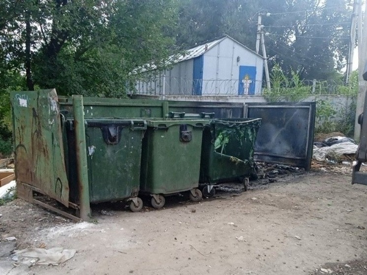 За пять месяцев тамбовчане испортили 41 мусорный контейнер