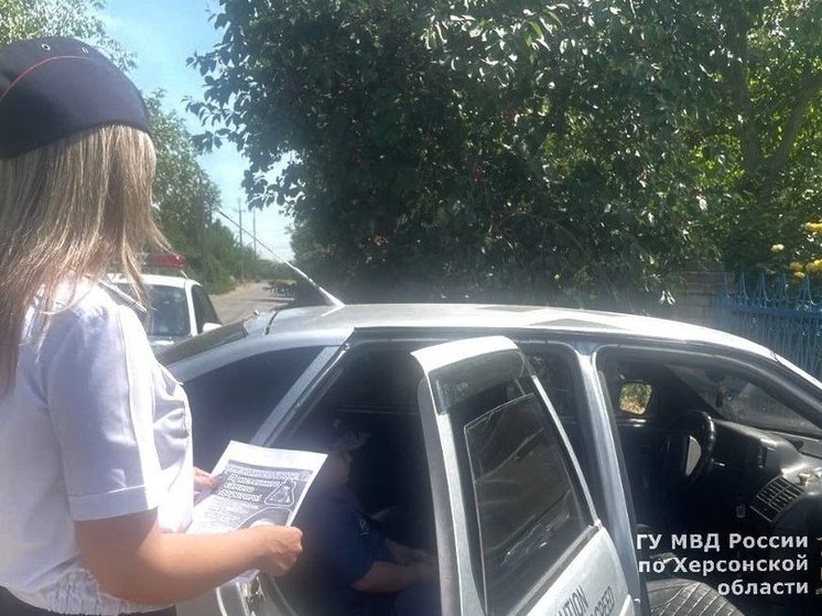 В Новотроицком округе автоинспекторы напомнили водителям о безопасности детей