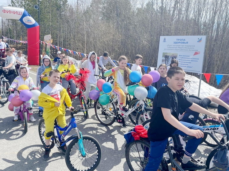 В Губкинском подвели итоги Всероссийского велопарада