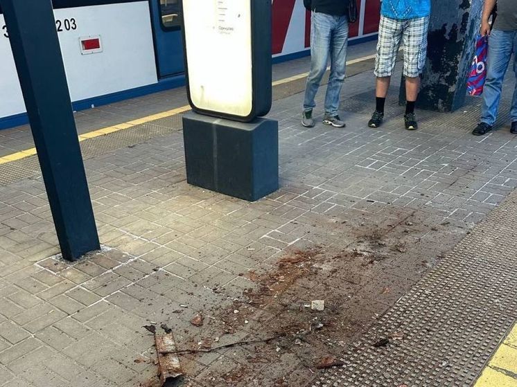 Мостовая конструкция обрушилась на жителя Лобни возле ж/д путей