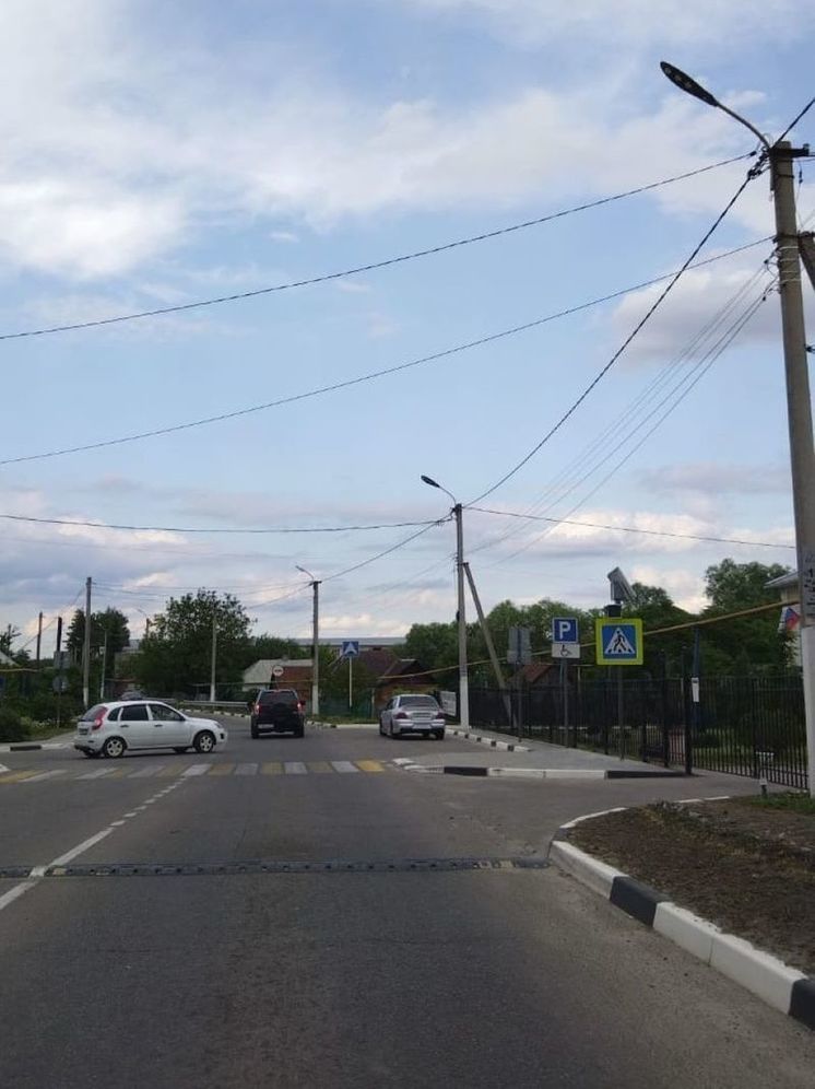 В Борисовке меняют светильники уличного освещения