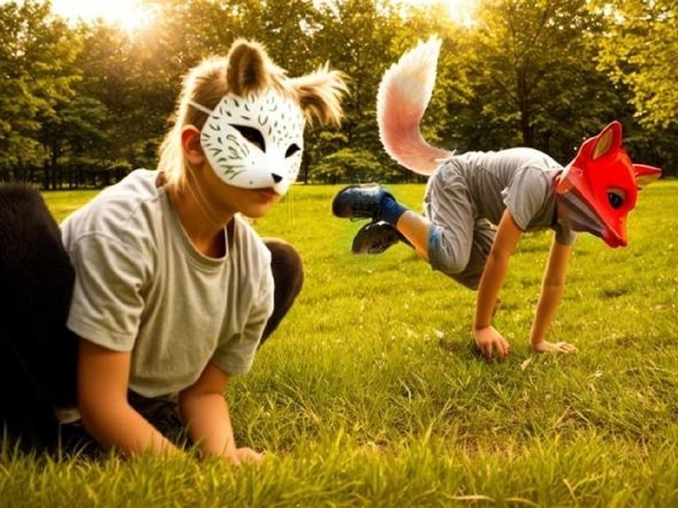 Новый тренд среди школьников: хвосты и маски для квадробики уже продаются в Приморье