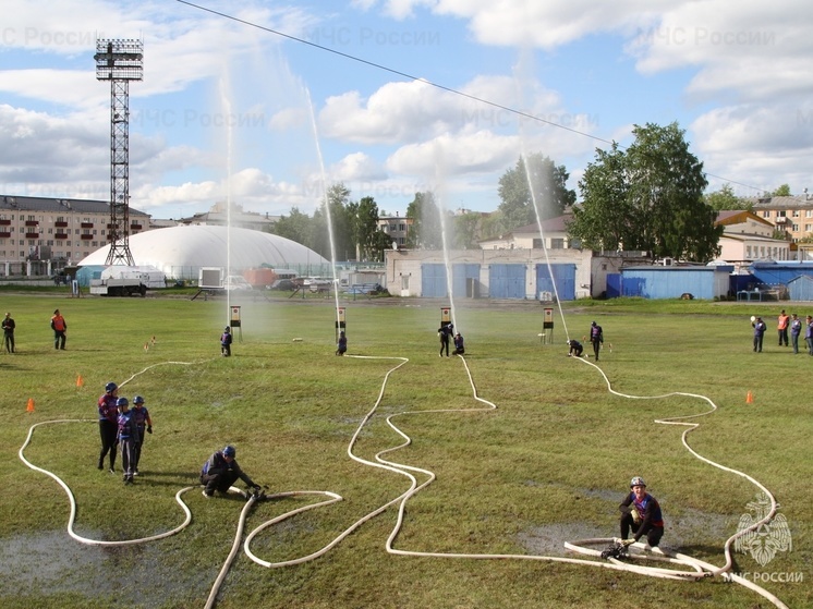 В Архангельске подвели итоги областных детских игр по пожарно-спасательному спорту