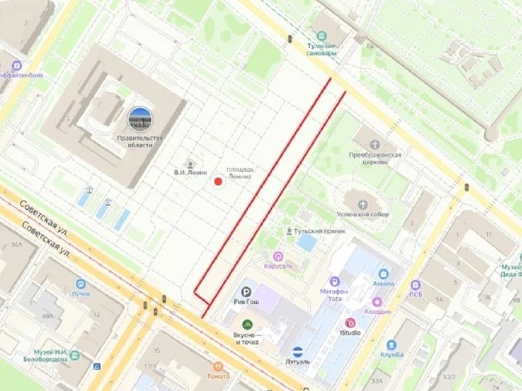 В День России в центре Тулы ограничат парковку и движение транспорта