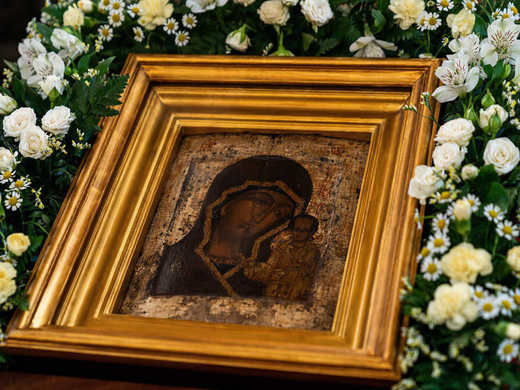 Казанскую икону Божией матери доставят в Казань 14 июня